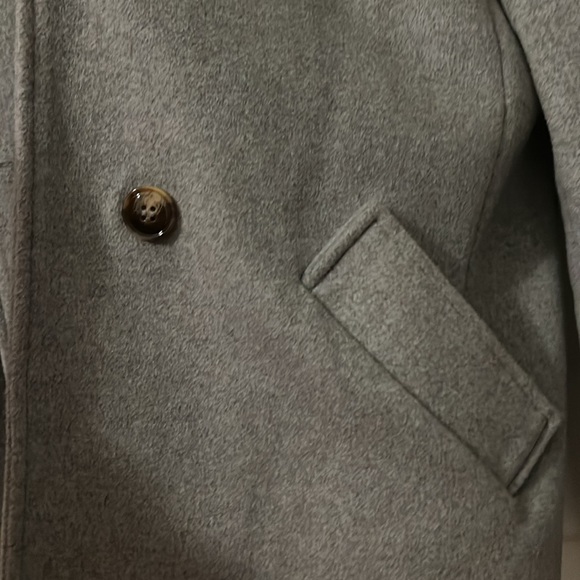 Bohme Long grey peacoat - Picture 5 of 5